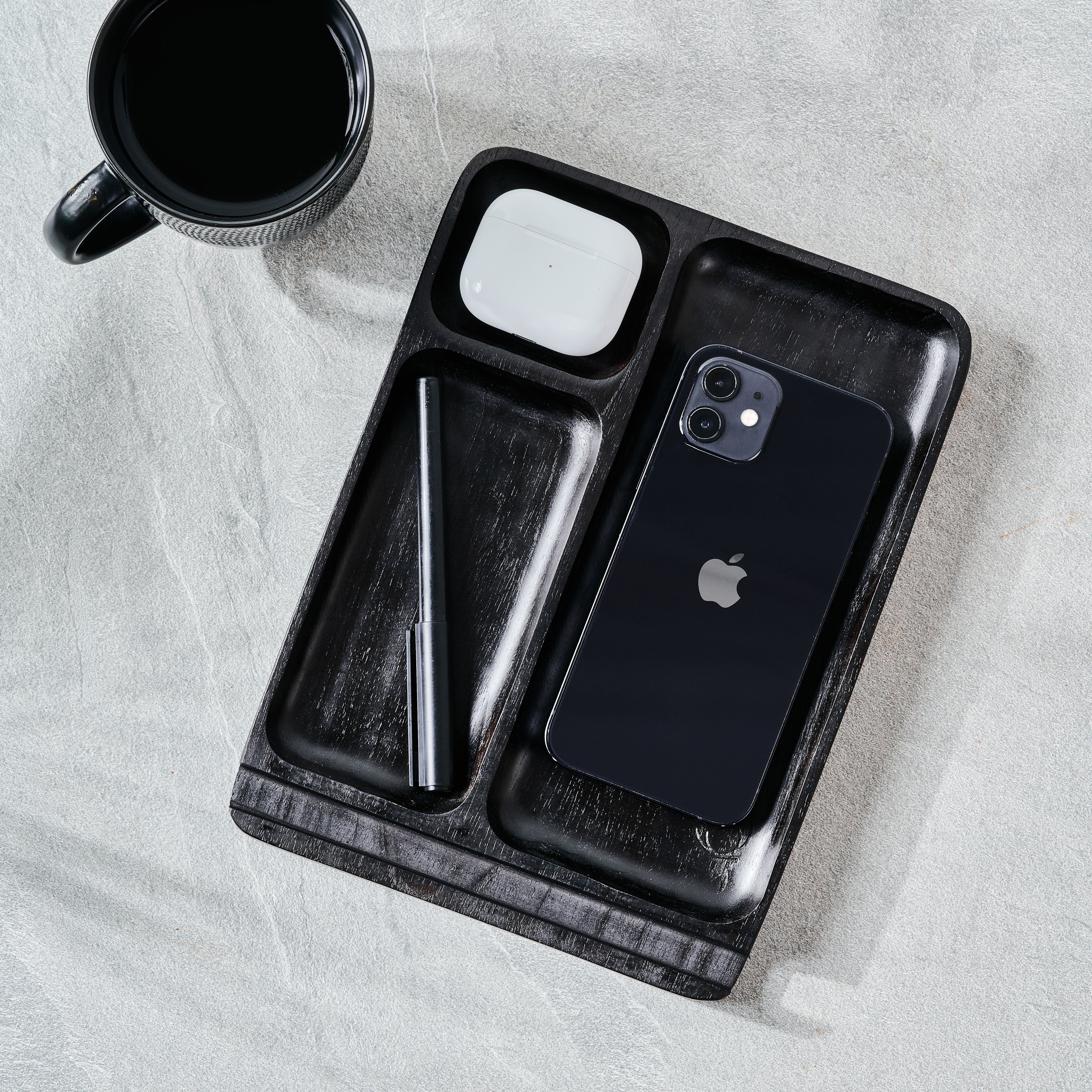 Black Catchall Tray