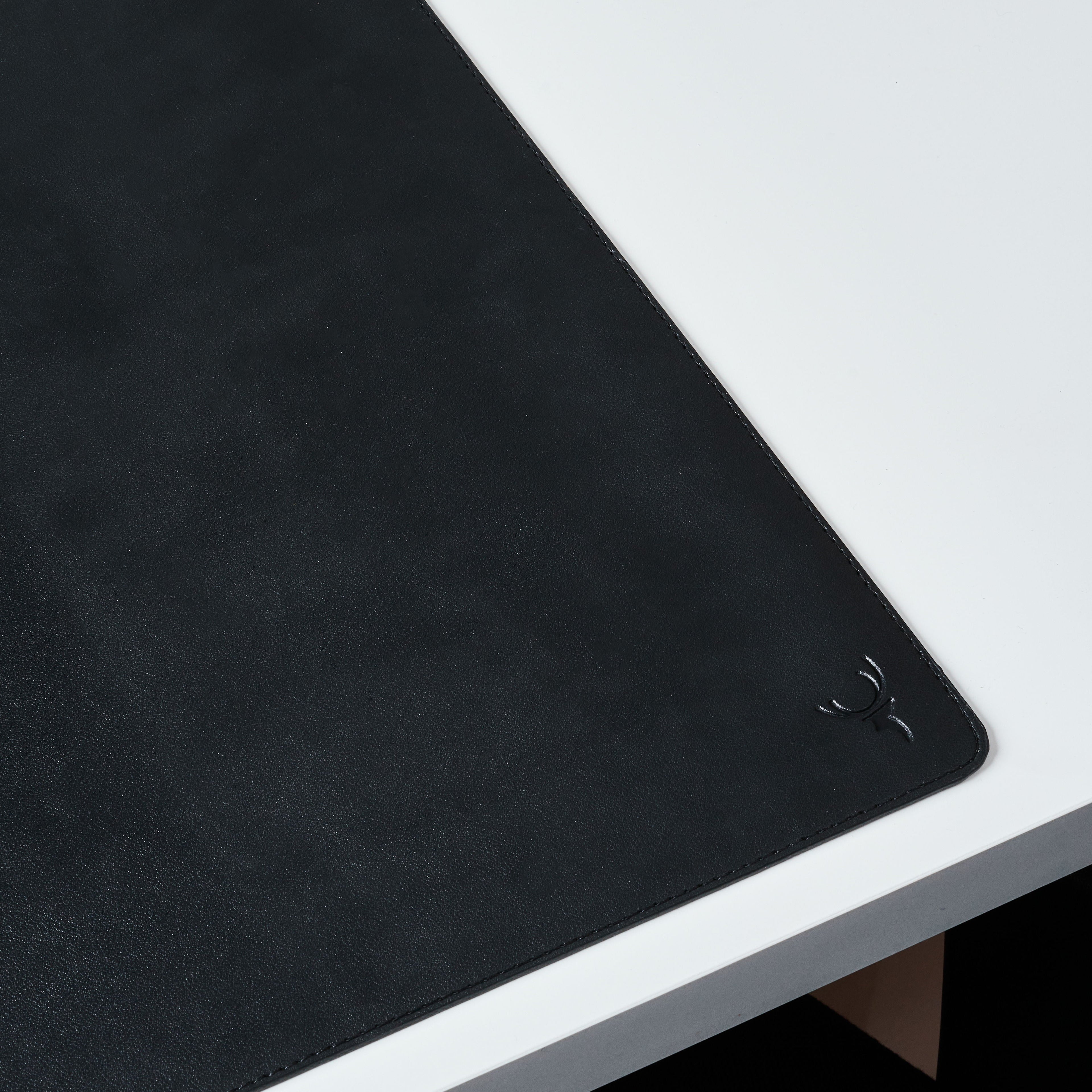 Black Leather Desk Mat