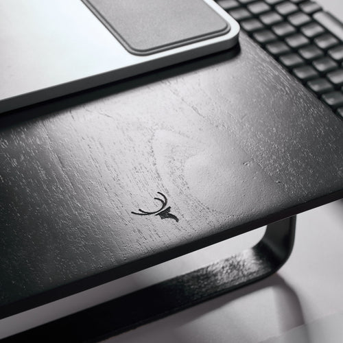 Black Monitor Stand Riser