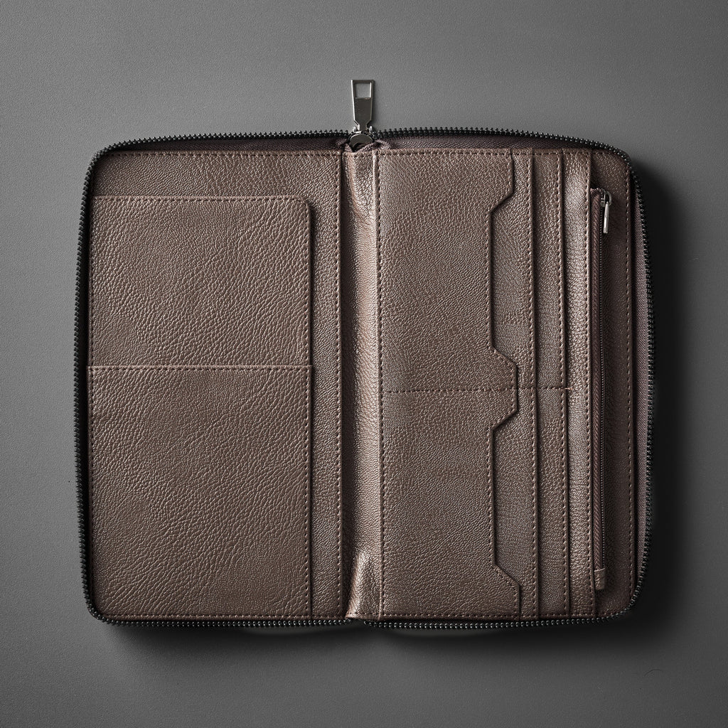 Brown Passport Wallet