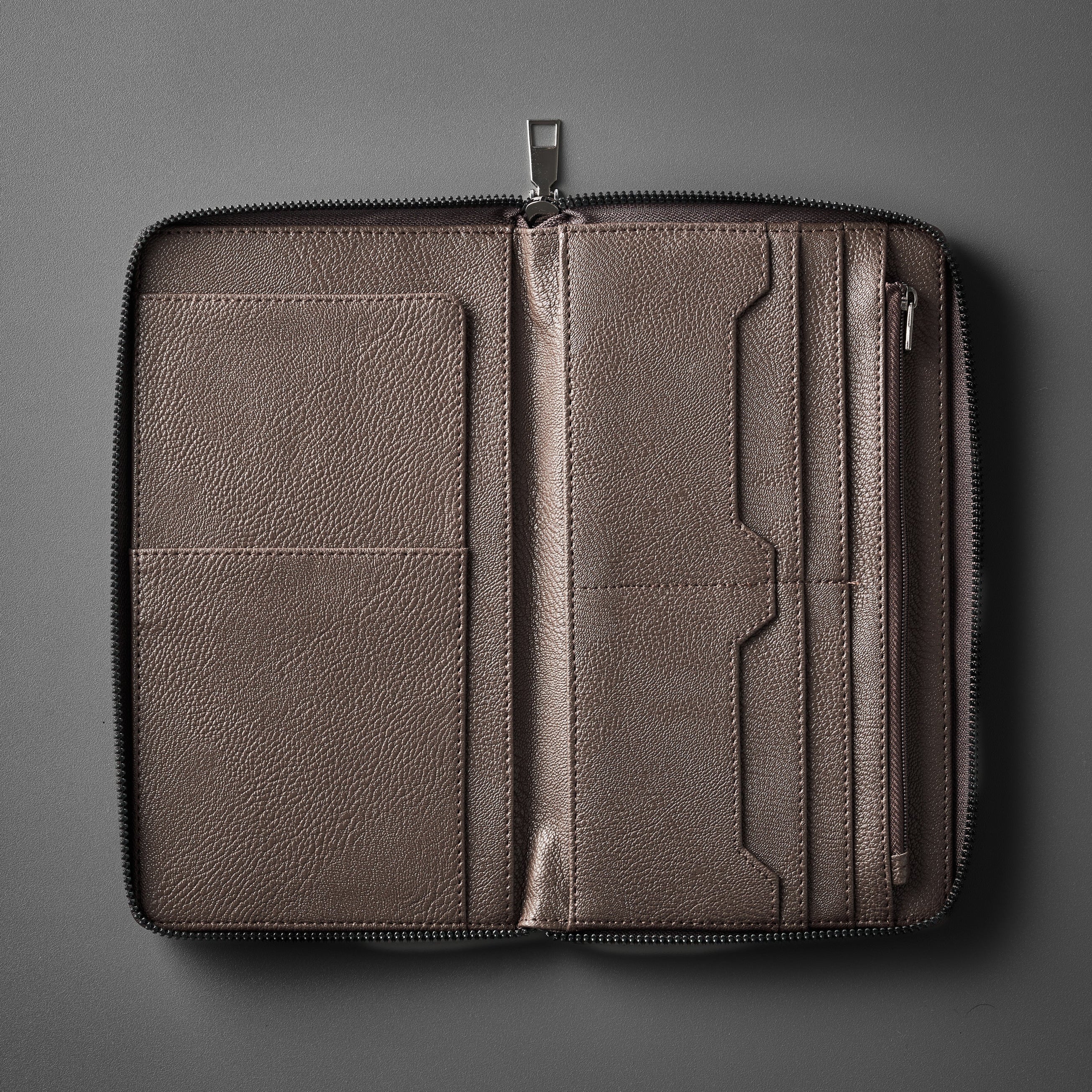Brown Passport Wallet
