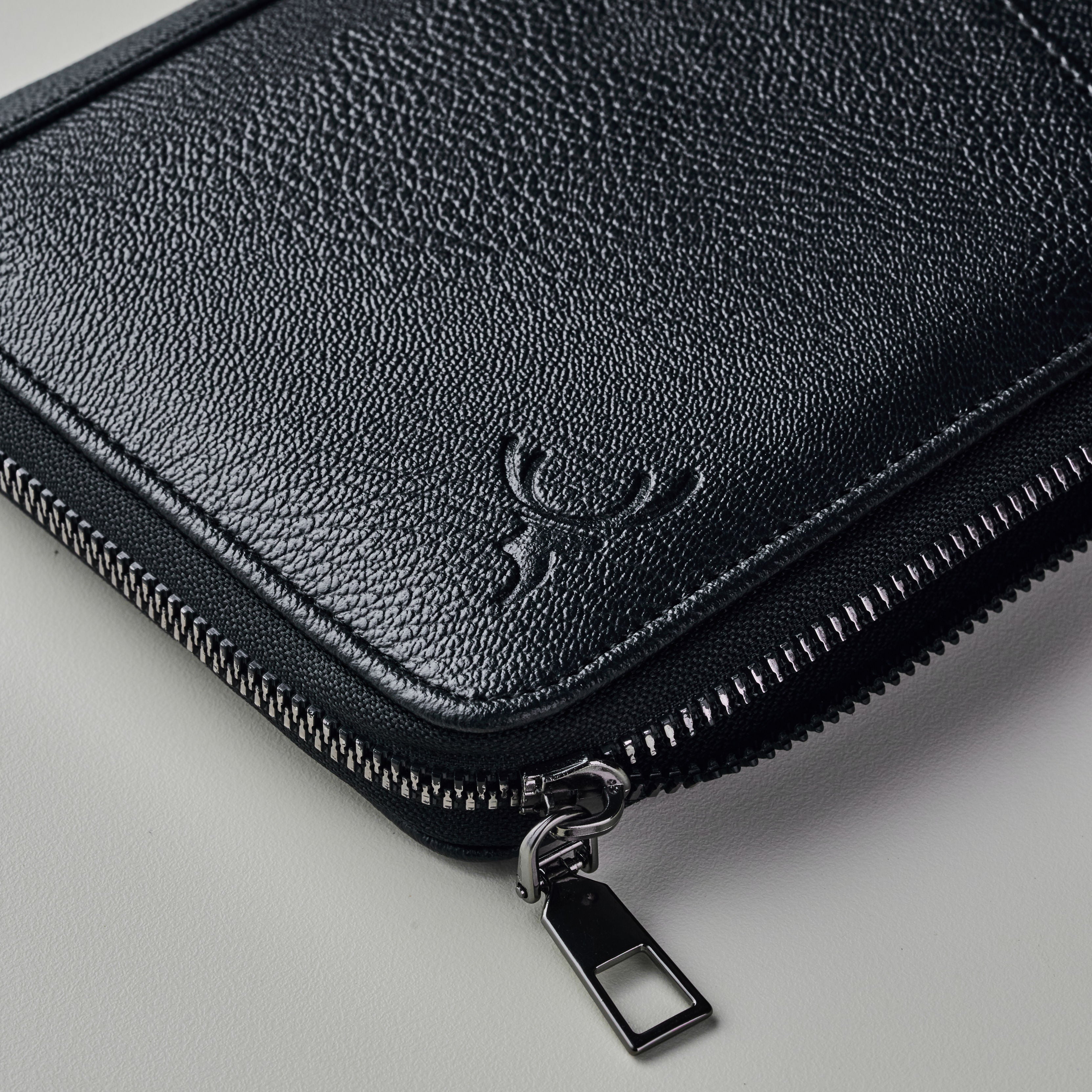 Black Passport Wallet