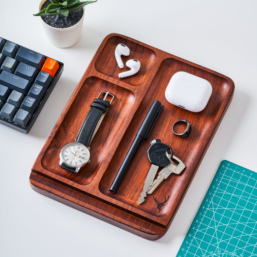 Walnut Catchall Tray