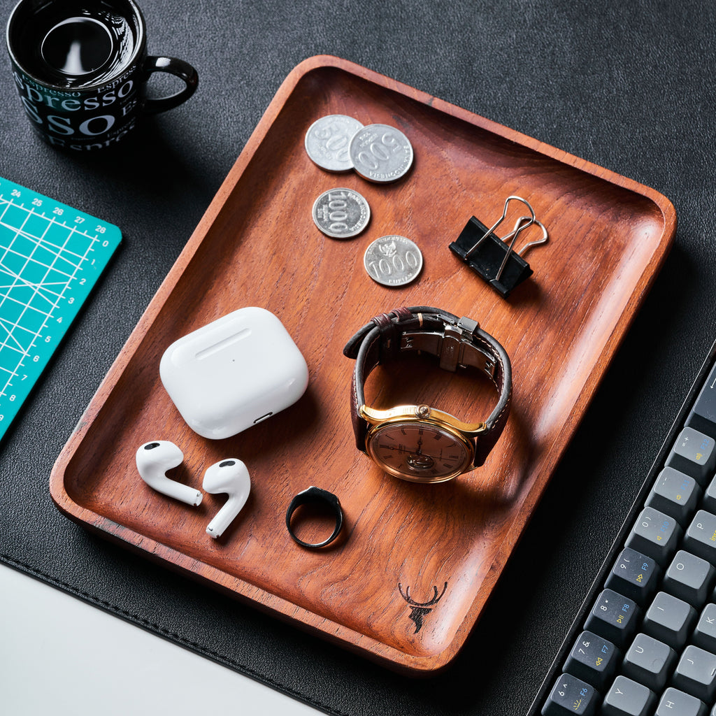 Walnut Valet Tray