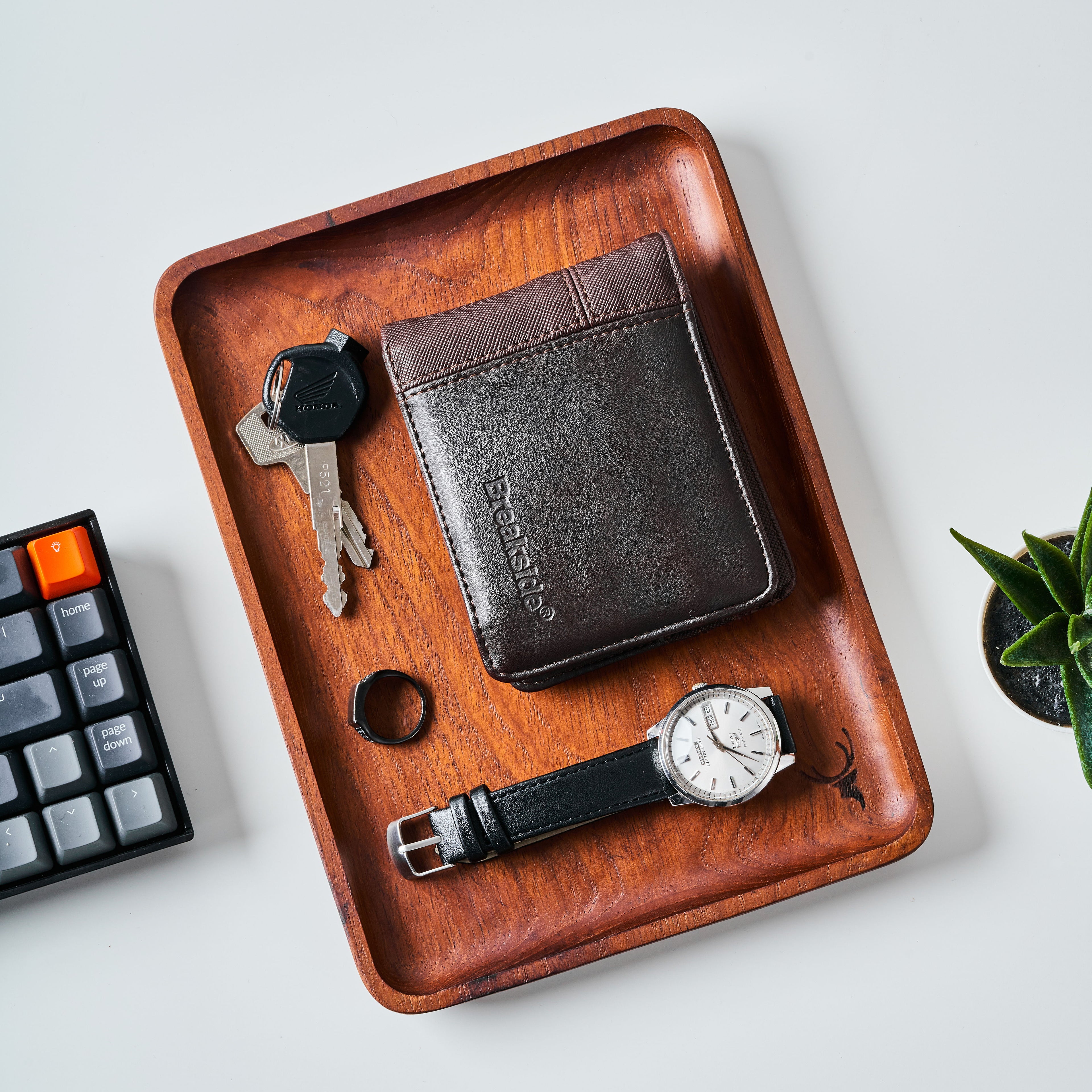 Walnut Valet Tray
