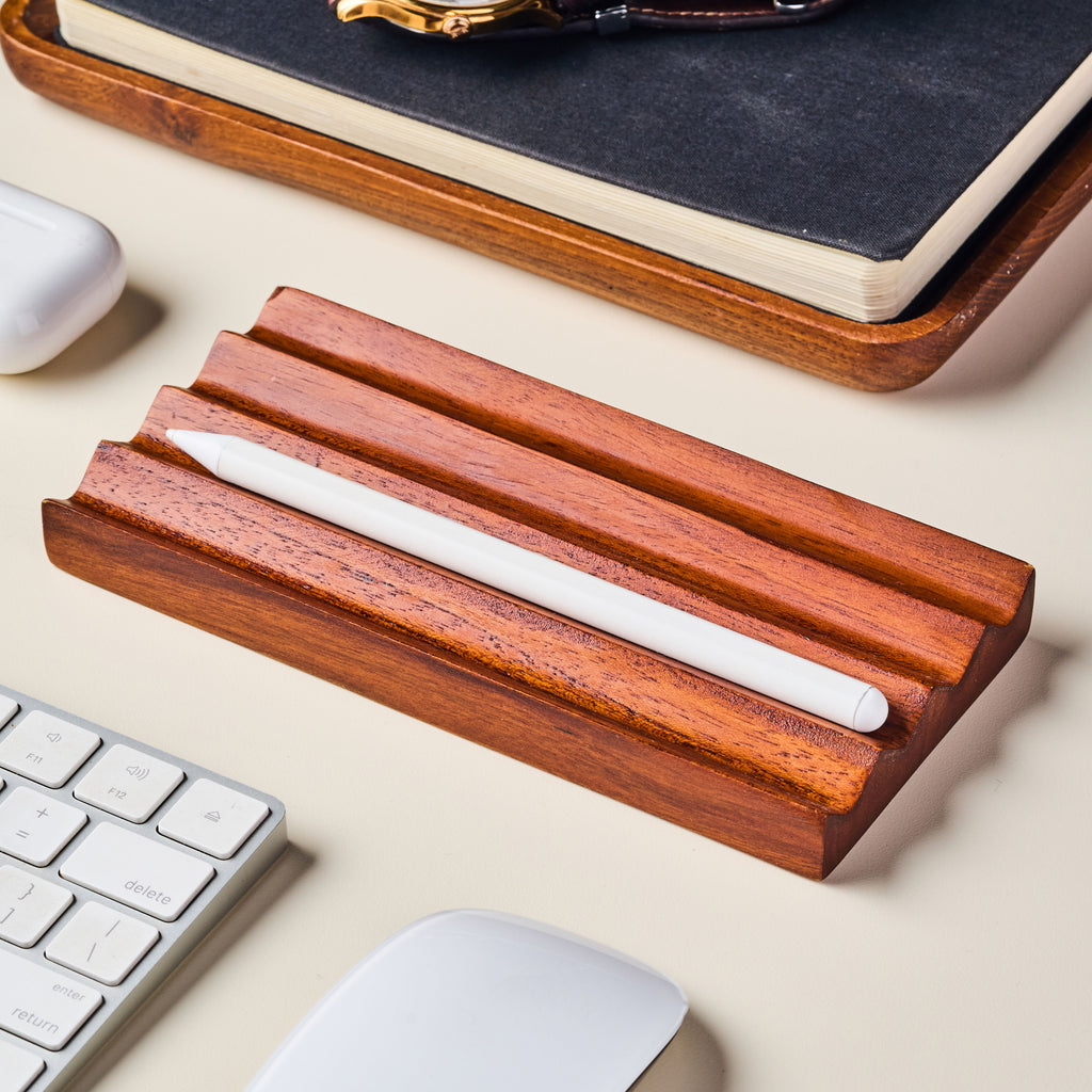 Walnut Zigzag Tray